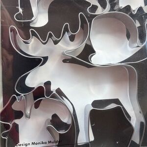 IKEA Moose and Animal 5 piece Cookie Cutter Set
